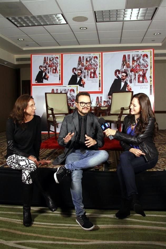 Gaby May, Aleks Syntek y Ana González