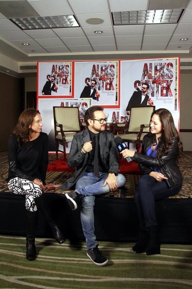 Gaby May, Aleks Syntek y Ana González