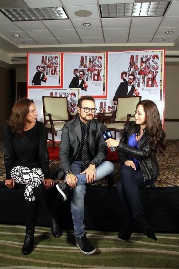 Gaby May, Aleks Syntek y Ana González