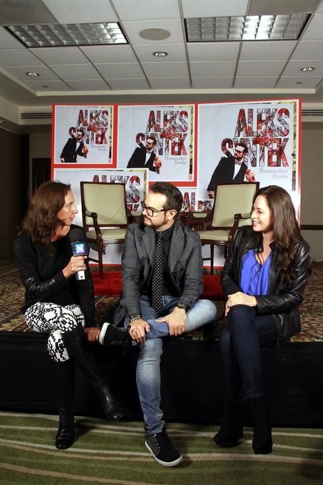Gaby May, Aleks Syntek y Ana González