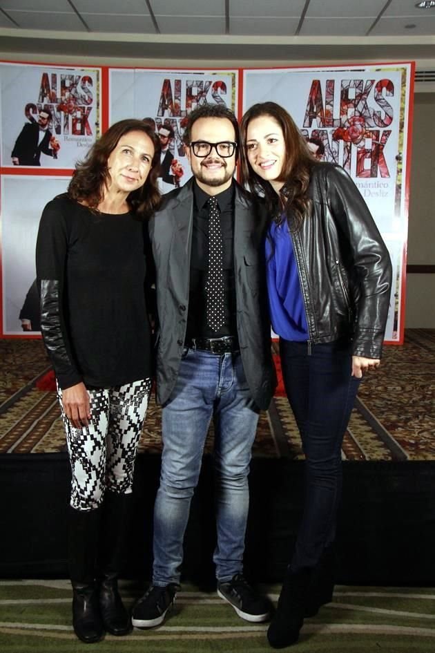 Gaby May, Aleks Syntek y Ana González