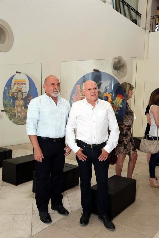 Enrique Cantú y Rodolfo Salazar