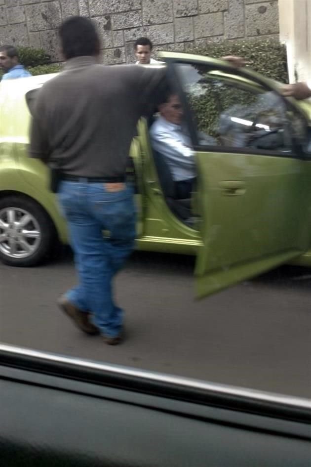 El ex Notario fue interceptado en las inmediaciones del Fraccionamiento Lomas del Valle.