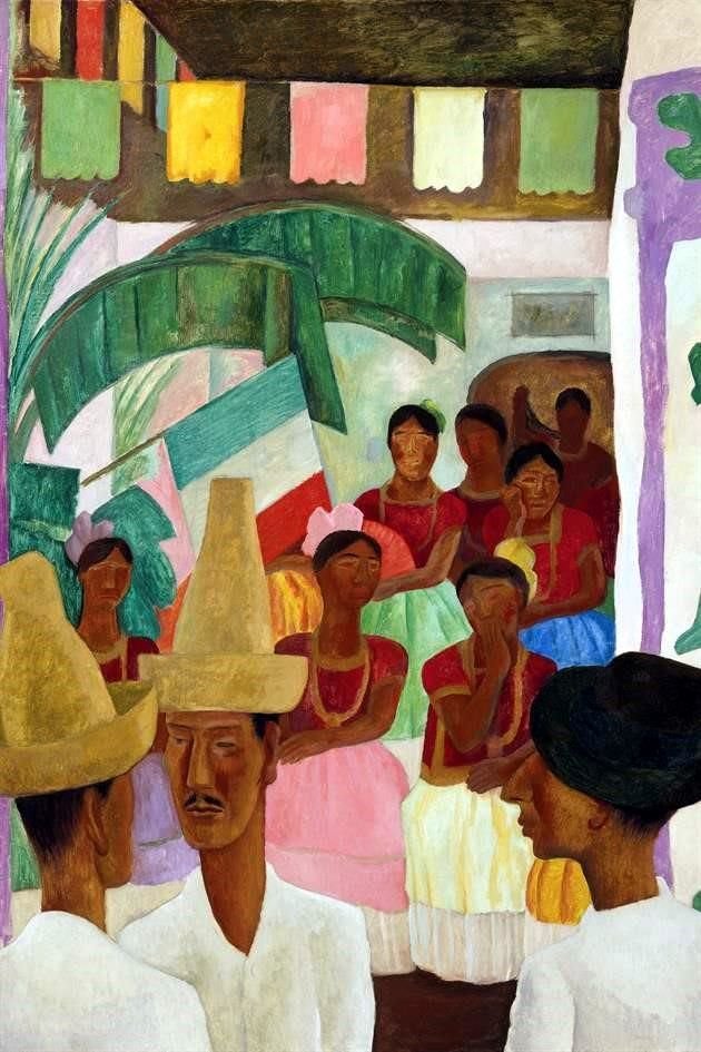 'Los Rivales', obra inspirada en una fiesta de Oaxaca, destronó a 'Dos desnudos en el bosque (La tierra misma)', de Frida Kahlo, que ostentaba el récord latinoamericano en subasta desde mayo de 2016.