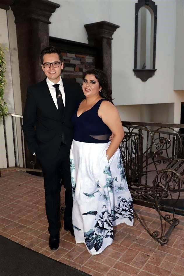 Alejandro Galván y Ana Karen Villarreal