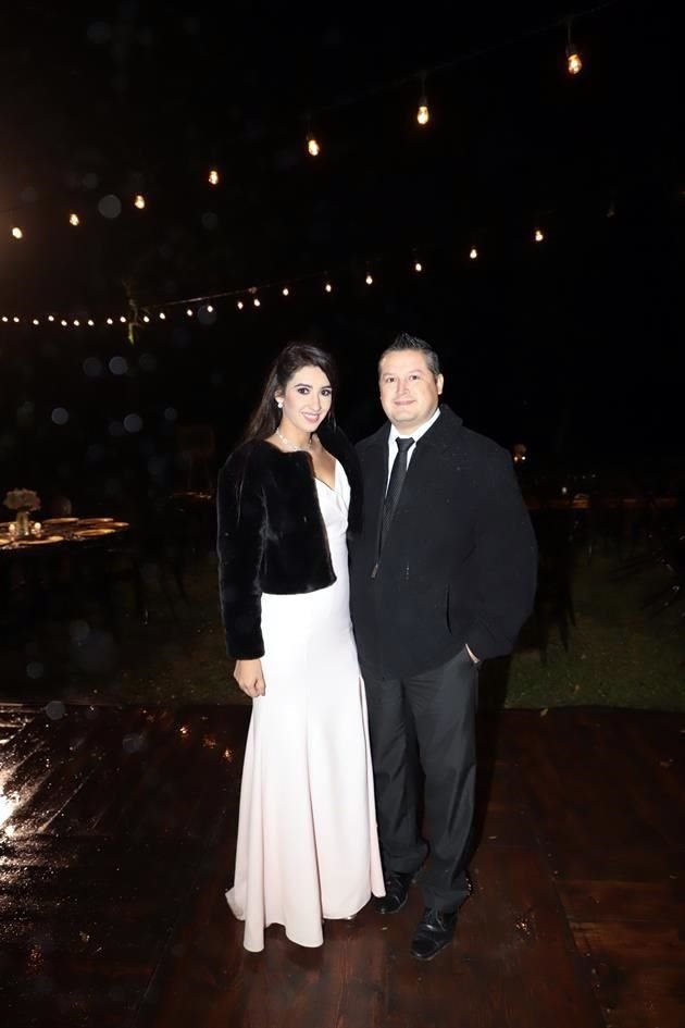 Jahaira López y Leonardo de Hoyos
