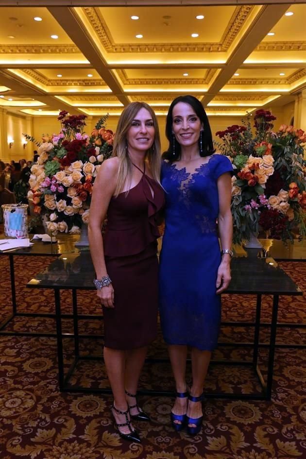 Sandra Martínez de Lozano y Marisa Drexel de Safi