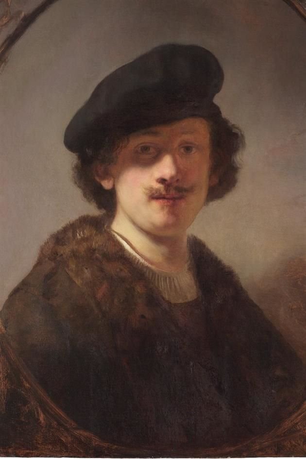 La exhibición presentará 22 pinturas y dibujos de toda la trayectoria de Rembrandt y su taller, incluyendo 'Autorretrato con ojos sombreados'.