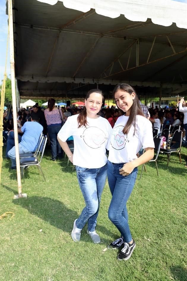 Sandra Fernández y René Fernanda Cavazos