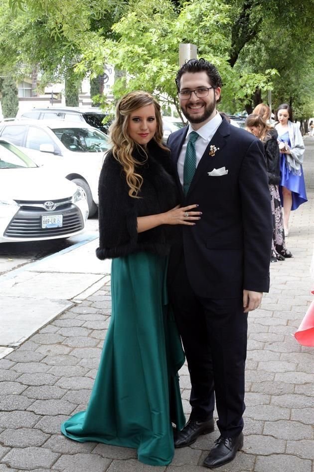 Gaby Zambrano y Guillermo Cárdenas