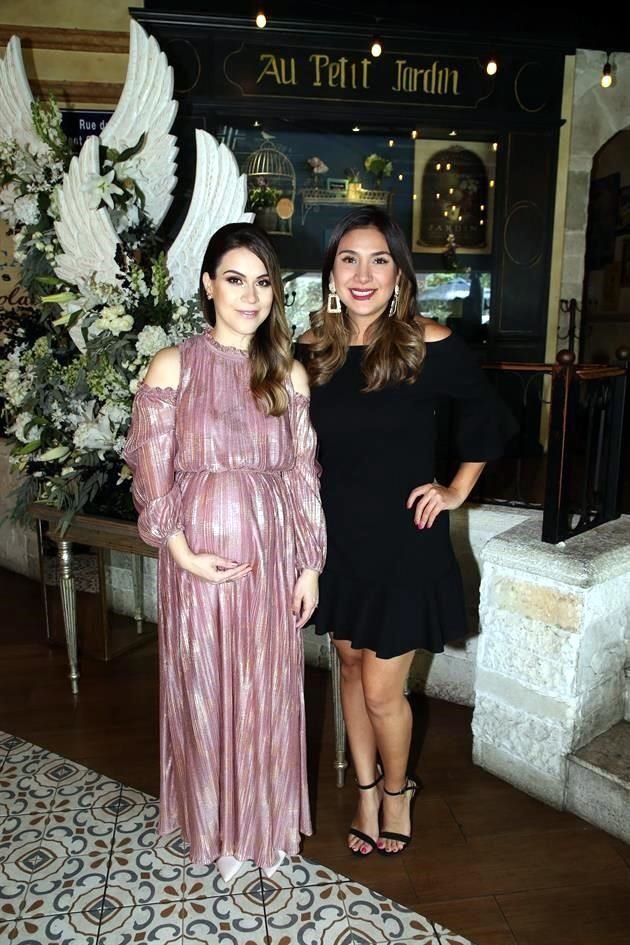 Ludy García Rodríguez y Anette Garza de Sancho