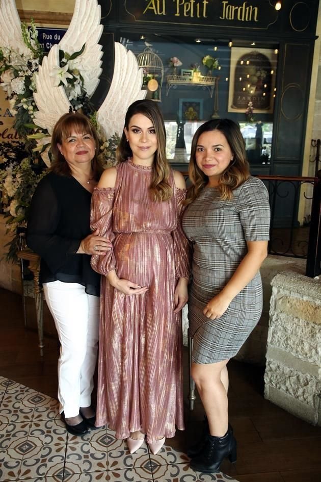 Hilda Gómez González, Ludy García Rodríguez y Yessica García