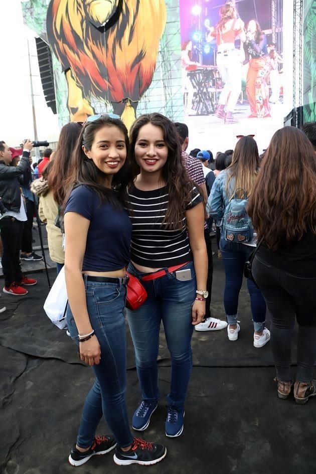 Ana Peña y Abigail Heredia