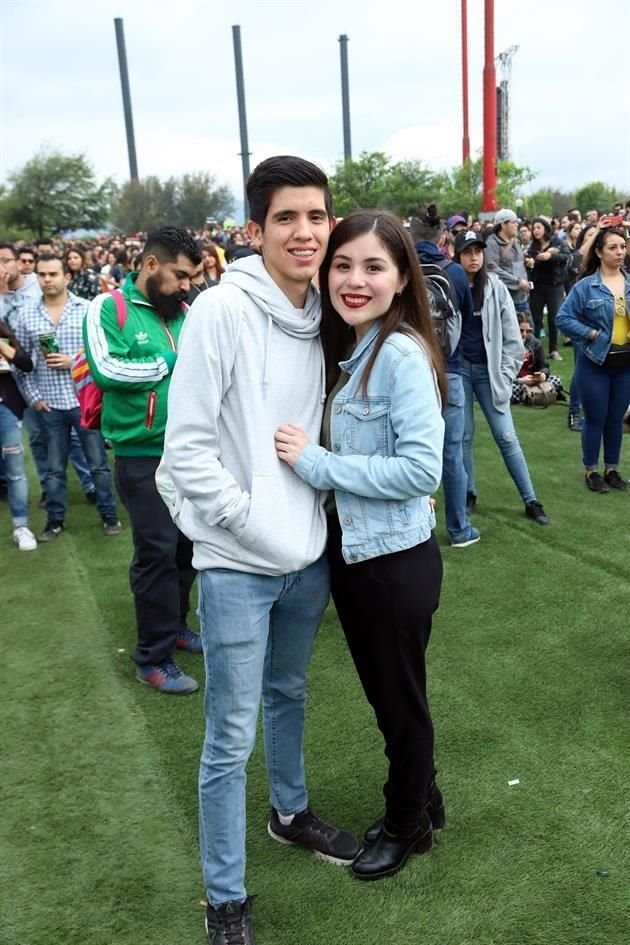 Edwin Cabello y Ana Cristina Erros