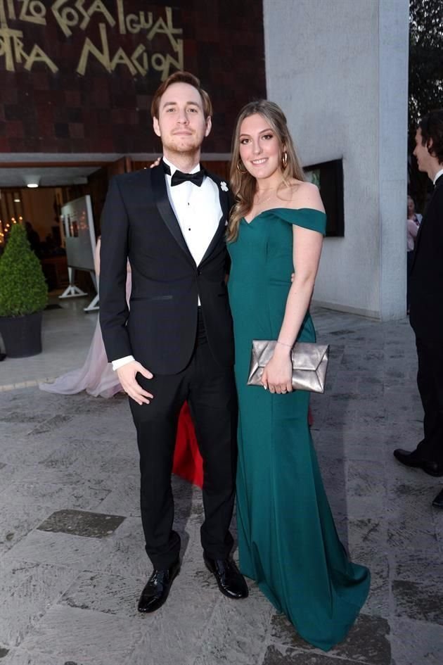 Agustín García y Daniela Cárcamo