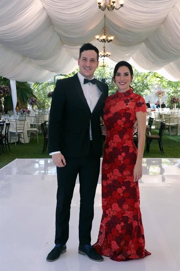 Alfredo Berlanga y Brania Dávila
