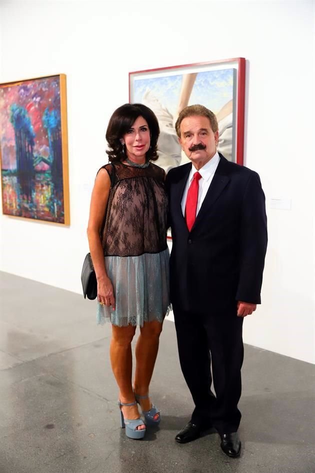 Diana Siller y Rogelio Elizondo