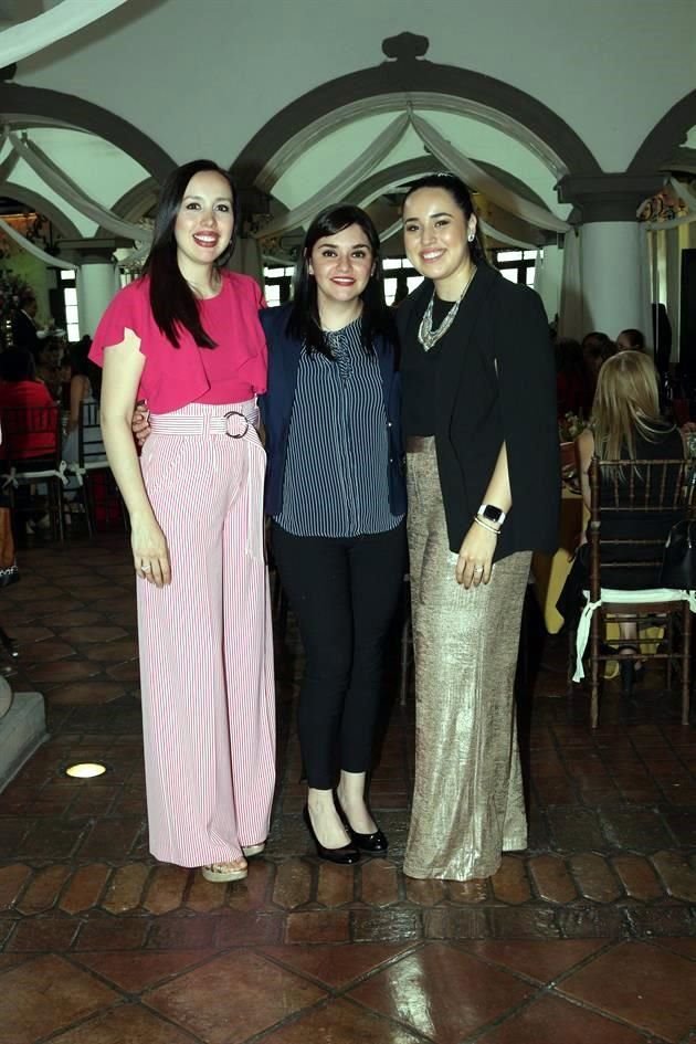 Ameli Salinas de Cantú, Lety de Delgado y Carolina Salinas de Garza