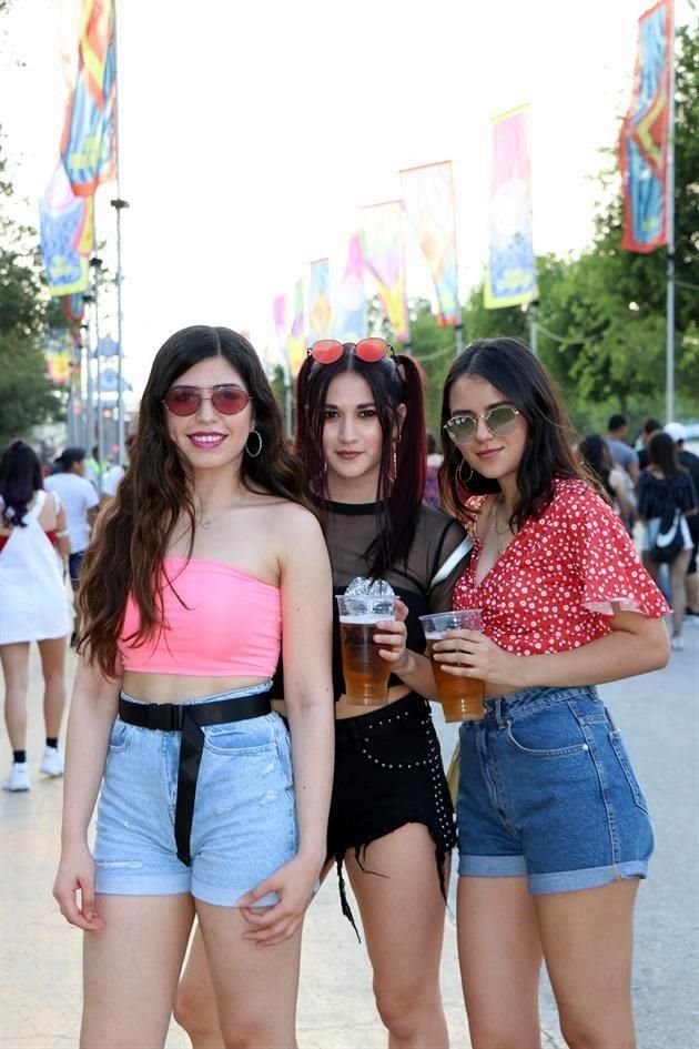 Andrea Villanueva, Ariana Sánchez y Melissa Alanís