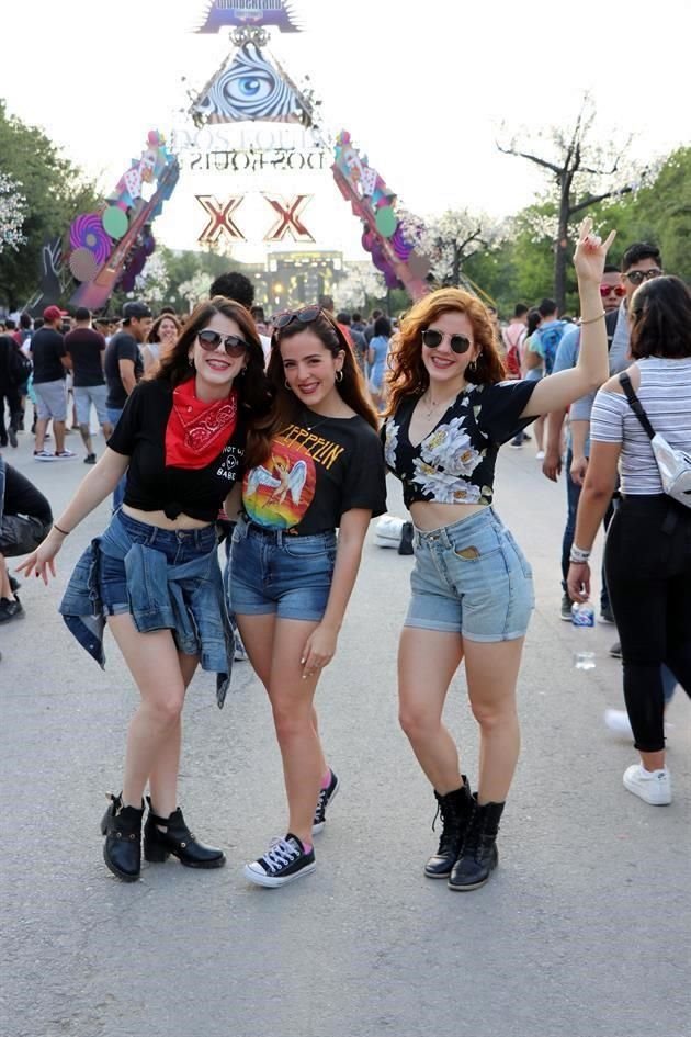Eugenia Ortiz, Valeria Ortiz y Mafer Ortiz