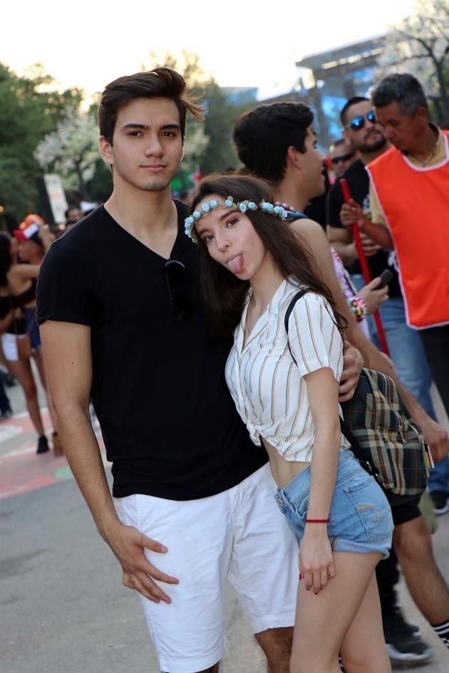 Ángel Uribe y Daniela Lozano