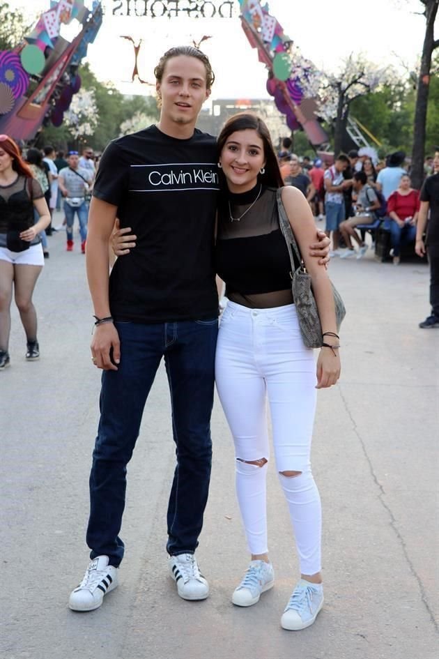 Abel Arnabar y Sofía Cabrera
