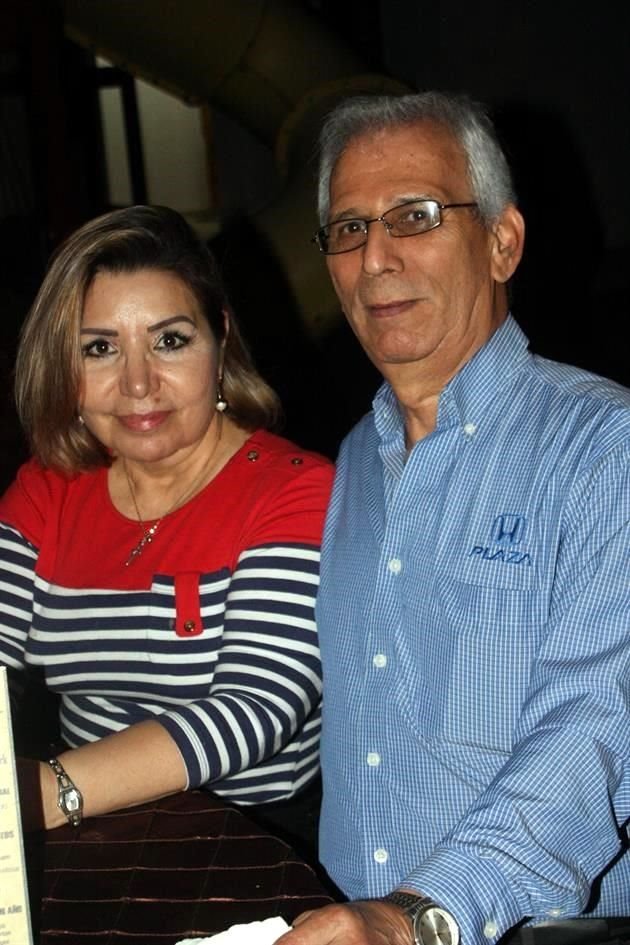 Rosaura Rodríguez y Homero Lozano