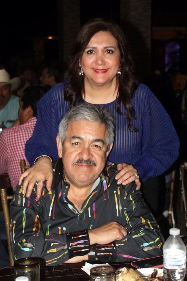 Bertha Cervantes y Tino Leija