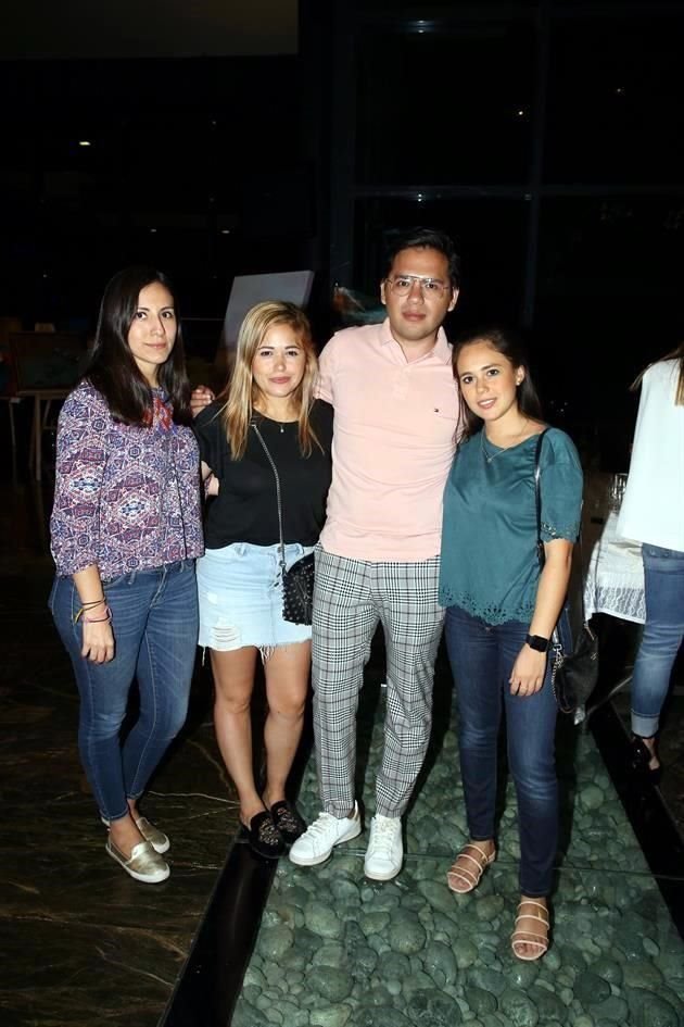 Beatriz Tirado, Lorena Rodríguez, Mauricio Bernal y Daniela Rodríguez