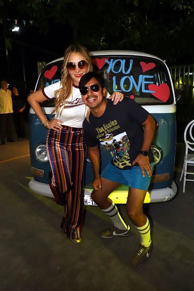 Anahí Escobedo y Miguel Peña