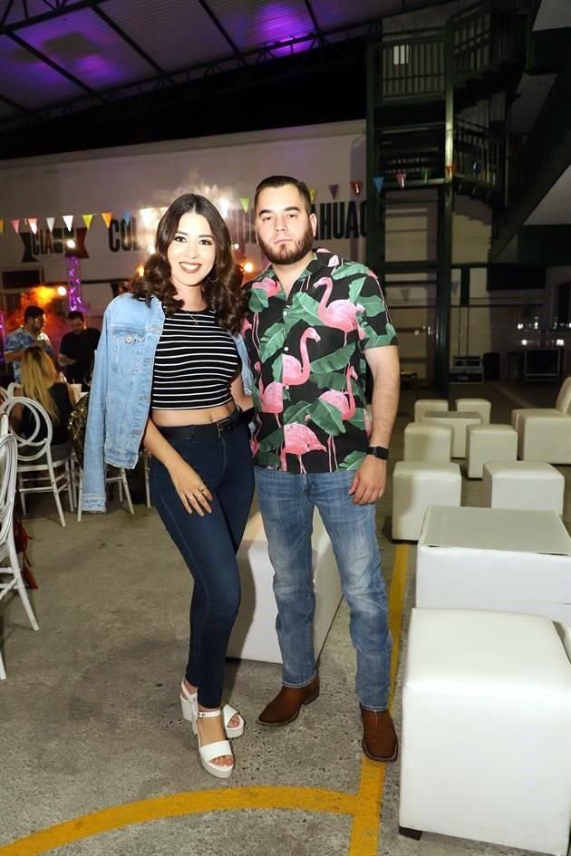 Amy Guzmán y Ramón Mejía