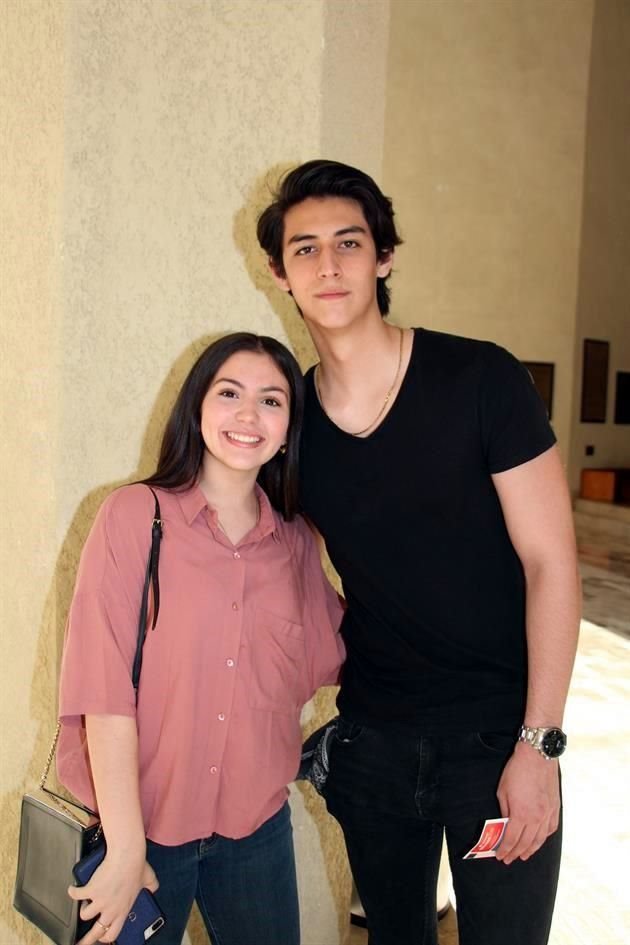 Gloria Martínez y Alejandro Fuentes
