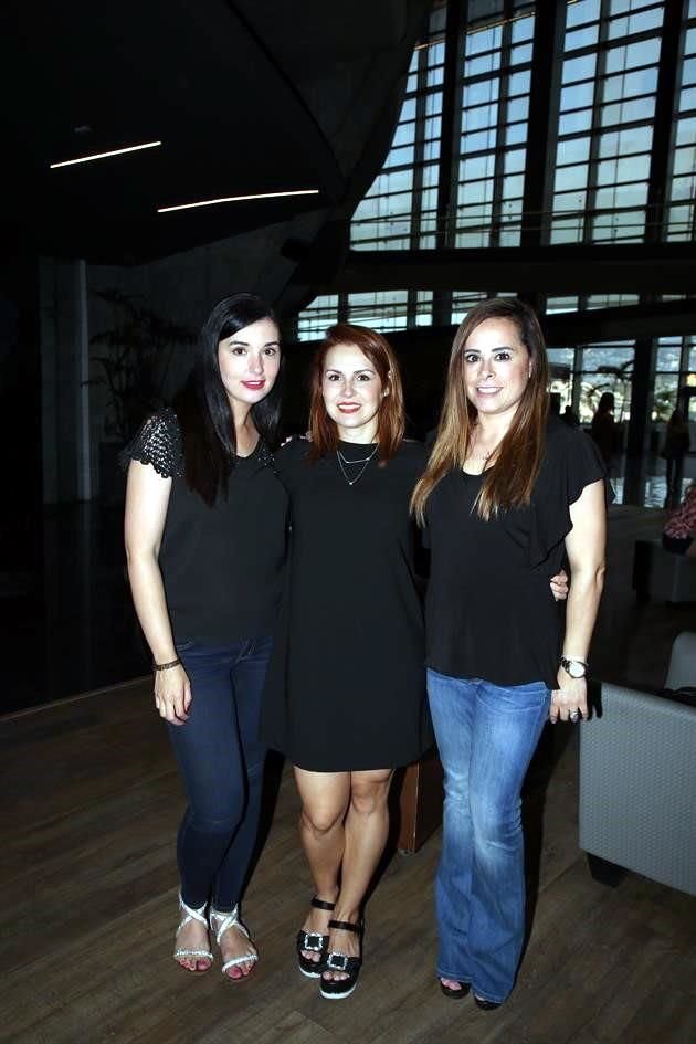 Nayeli Cantú, Mónica Chapa y Ale Ruiz
