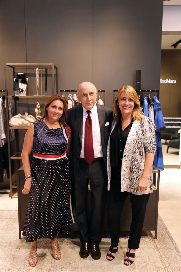 Elena Tinghi, Ferruccio Tinghi y  Francesca Tingui