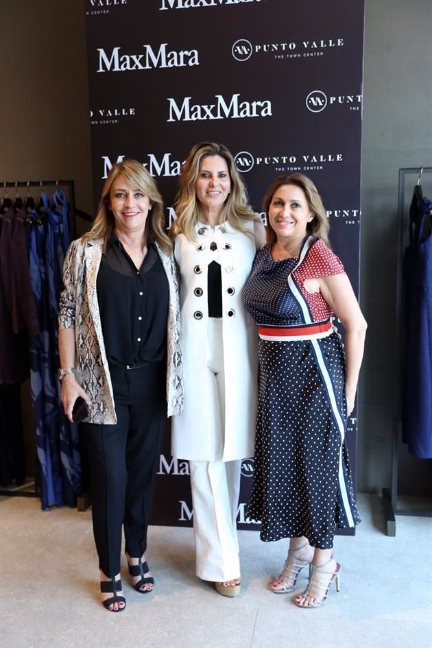 Francesca Tingui, Cruz Maria Cantú y Elena Tinghi
