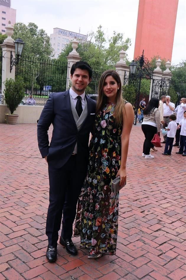 Patricio Lammot y Paola Castillo