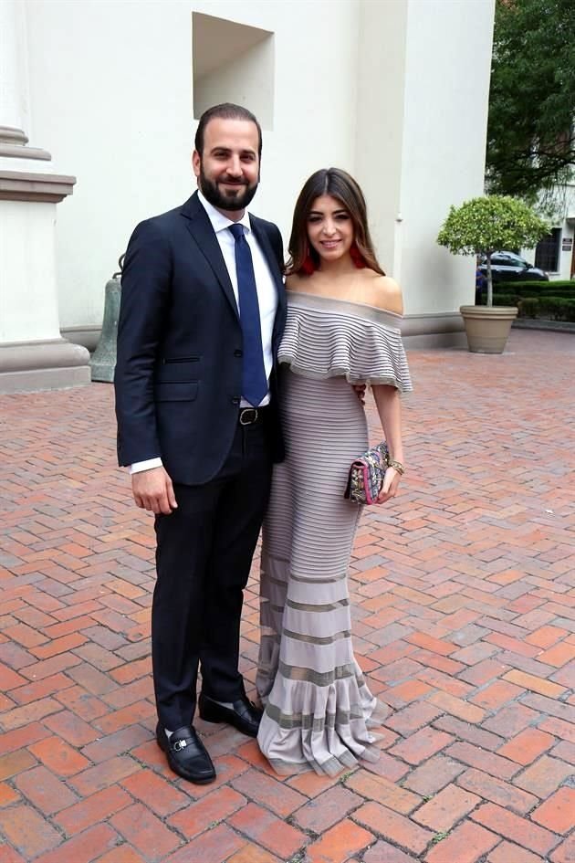 Mauricio Farah y Elisa Cruz