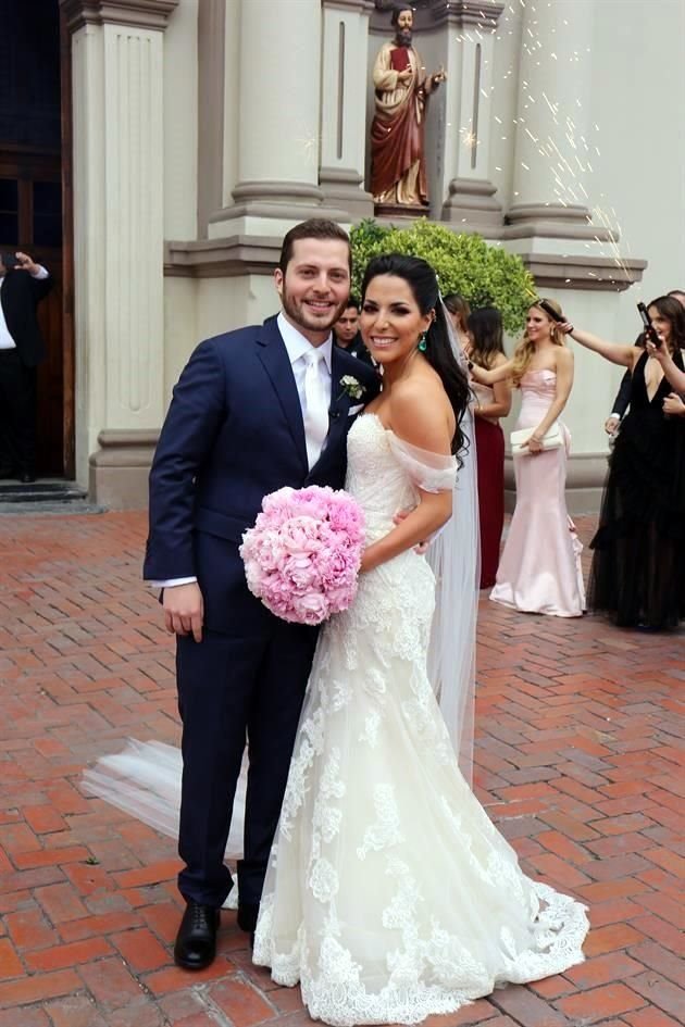 Adrián de la Garza Herrera y Andrea Guerra García