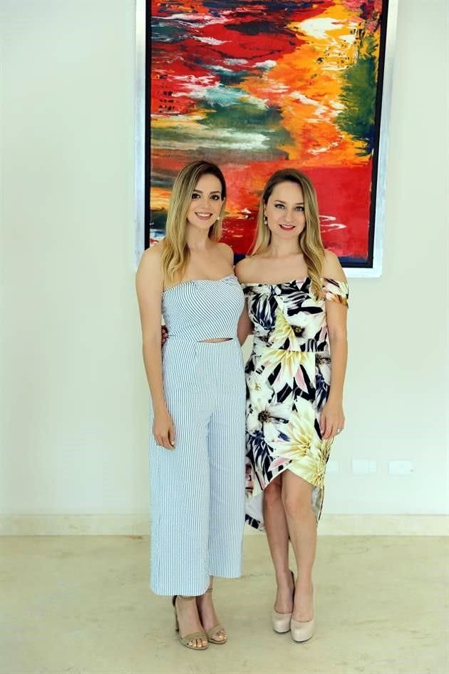 Marilu Garza de Montemayor y Denisse Contreras