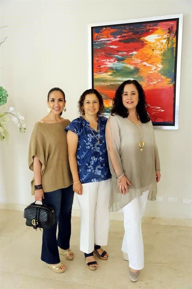 Laura Ruiz, Elisa Peréz y Laura Bustamante