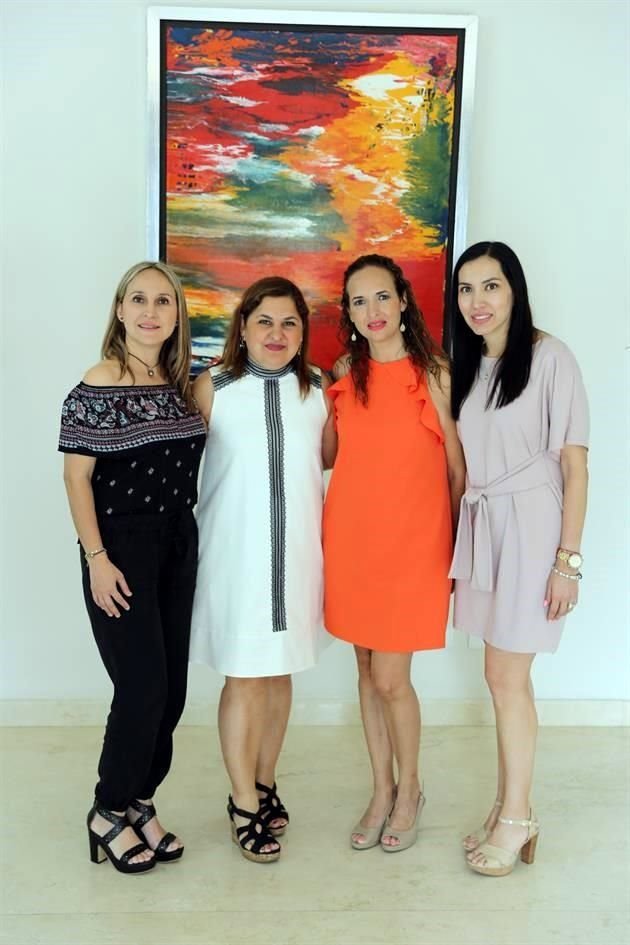 Erika de González, Paty Morales, Chiquis de Quiroga y Maria Magaña
