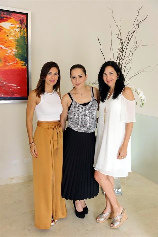Ale Escamilla, Ana Lia de la Garza y Gabriela González