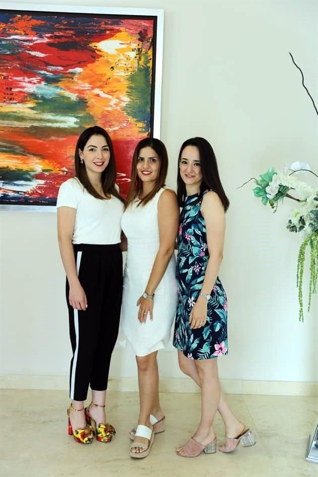 Victoria García, Artemisa Rodriguez y Valeria Elizondo