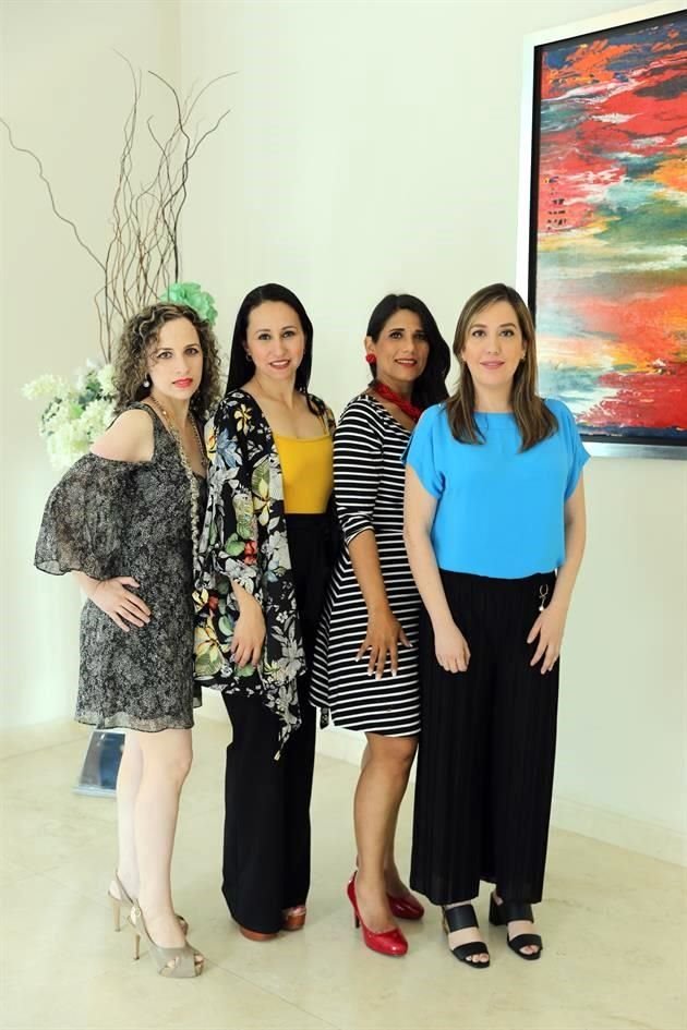 Ana Lucia Ibarra, Ale Ondarza, Brenda Aranda y Graciela Treviño