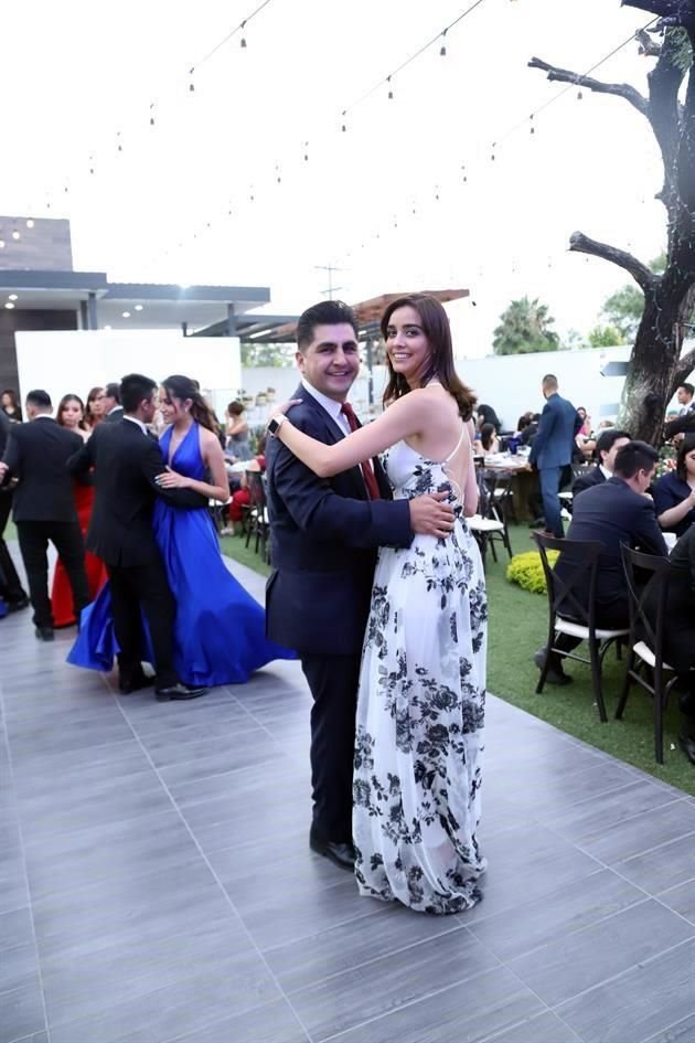 Felipe Aparicio y Roxana Reyes