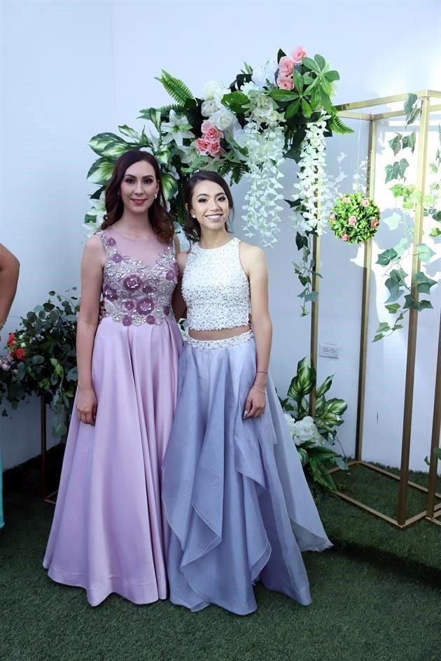 Giselle Bladinieres y Andrea Chavarría