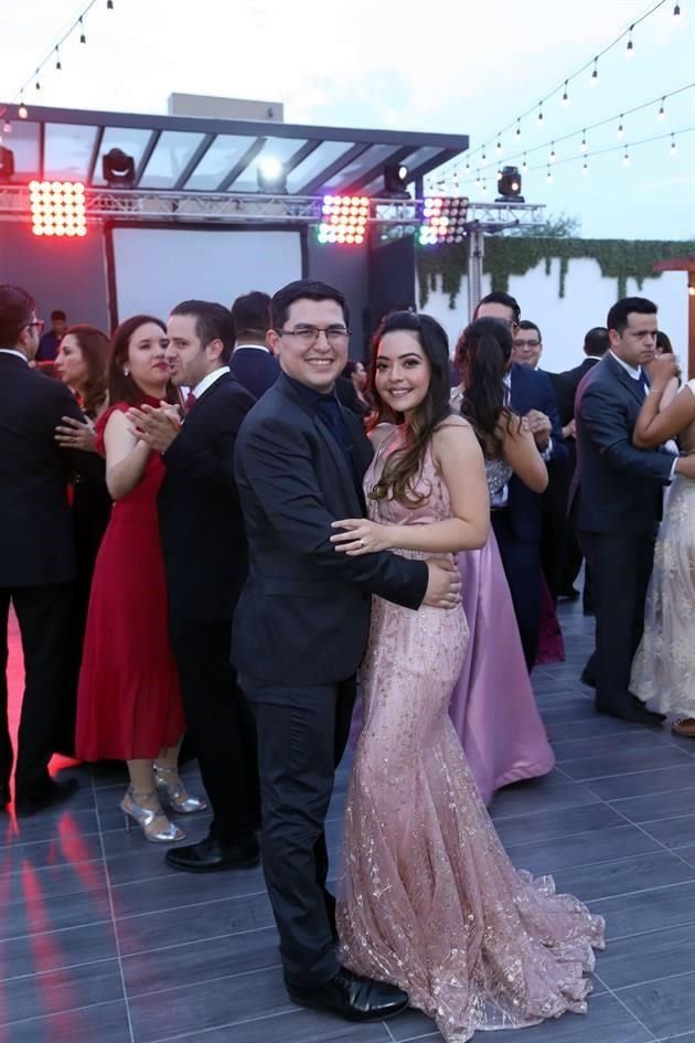 Dalí de León y Daniela Sánchez