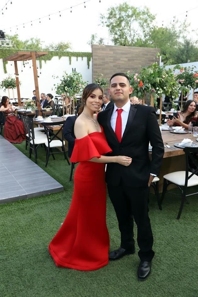 Rubí Márquez y Ricardo Plata