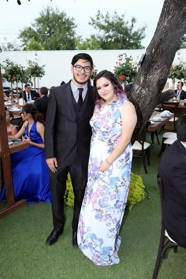 Marcelo Sáenz y Lizzie Villanueva