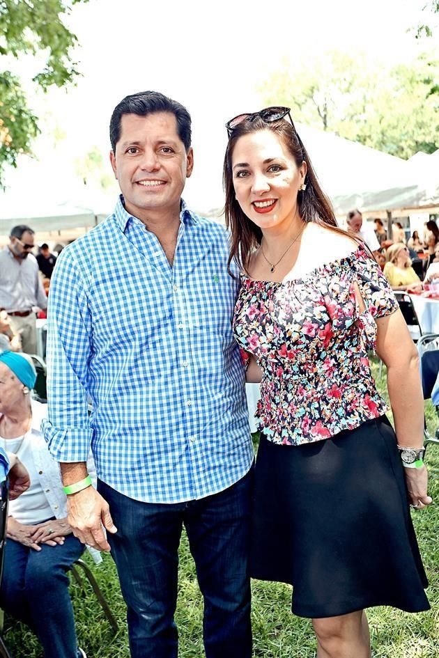 Luis Carlos Villarreal y Magaly Villarreal